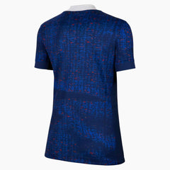 2025 France Women's Stadium Home Soccer Jersey Blue Void/Light Madder Root - Nike