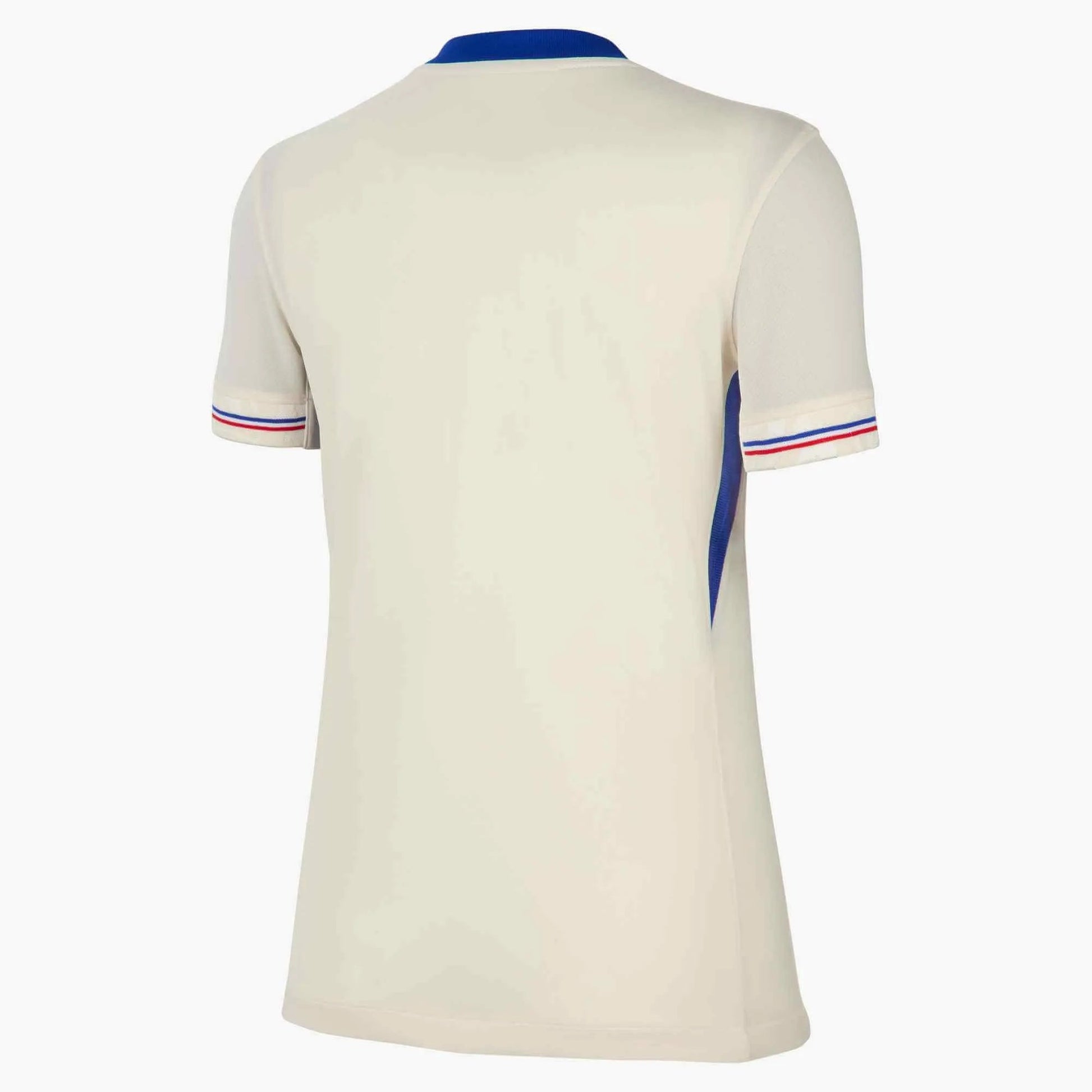 2025 France Women's Stadium Away Soccer Jersey Pale Ivory/Bright Blue/Light Madder Root - Nike