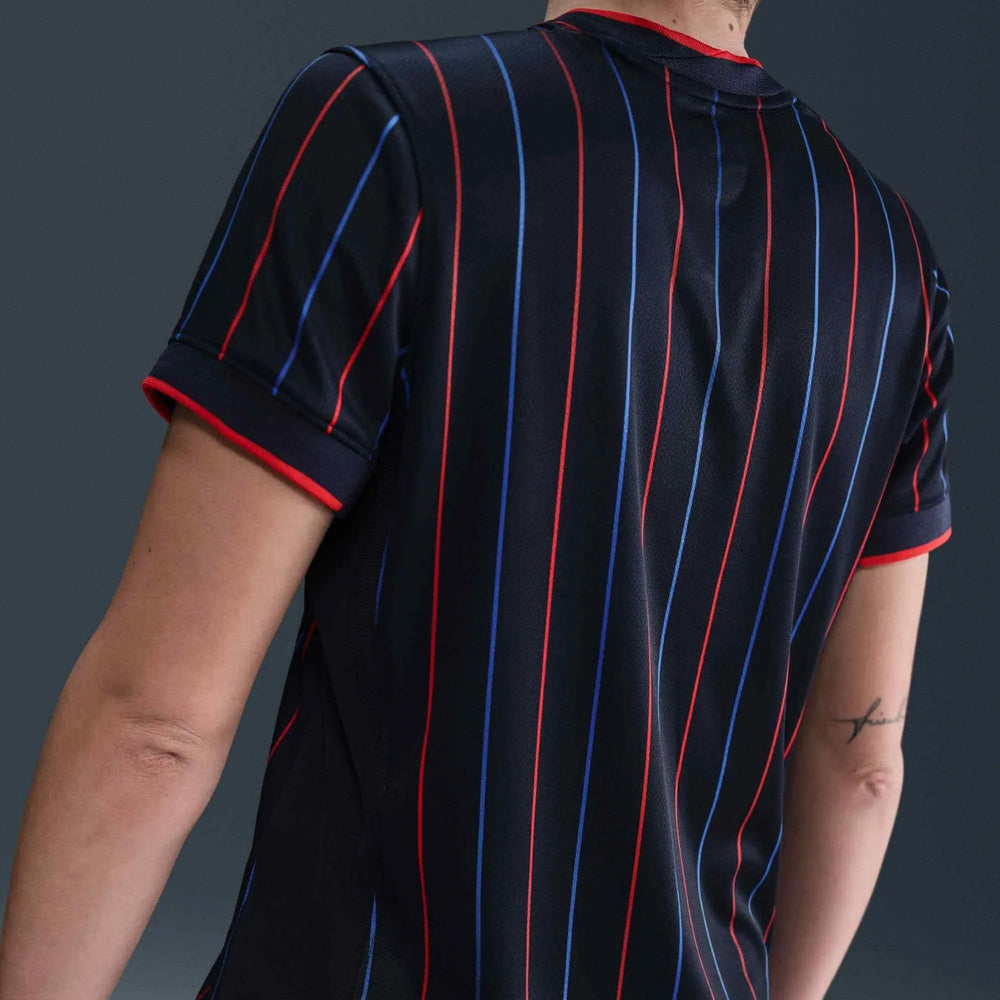 2025 USA Women's 4-Star Stadium Away Soccer Jersey Obsidian/Challenge Red/Challenge Red - Nike