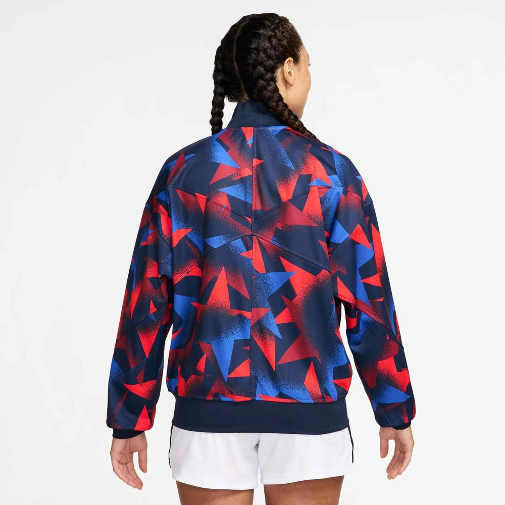 2025 USA Women's Academy Pro Anthem Jacket Obsidian/Challenge Red - Nike