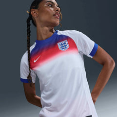 2025 England Women's Stadium Home Soccer Jersey Hyper Royal/White/White - Nike