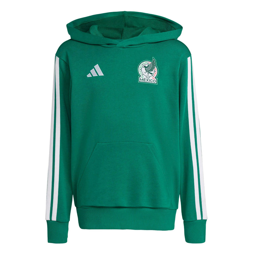 2026 Mexico Youth Hoodie Bold Green - Adidas