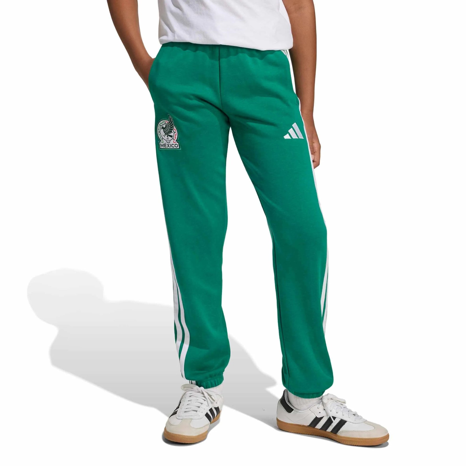 2026 Mexico Youth Pants Bold Green - Adidas