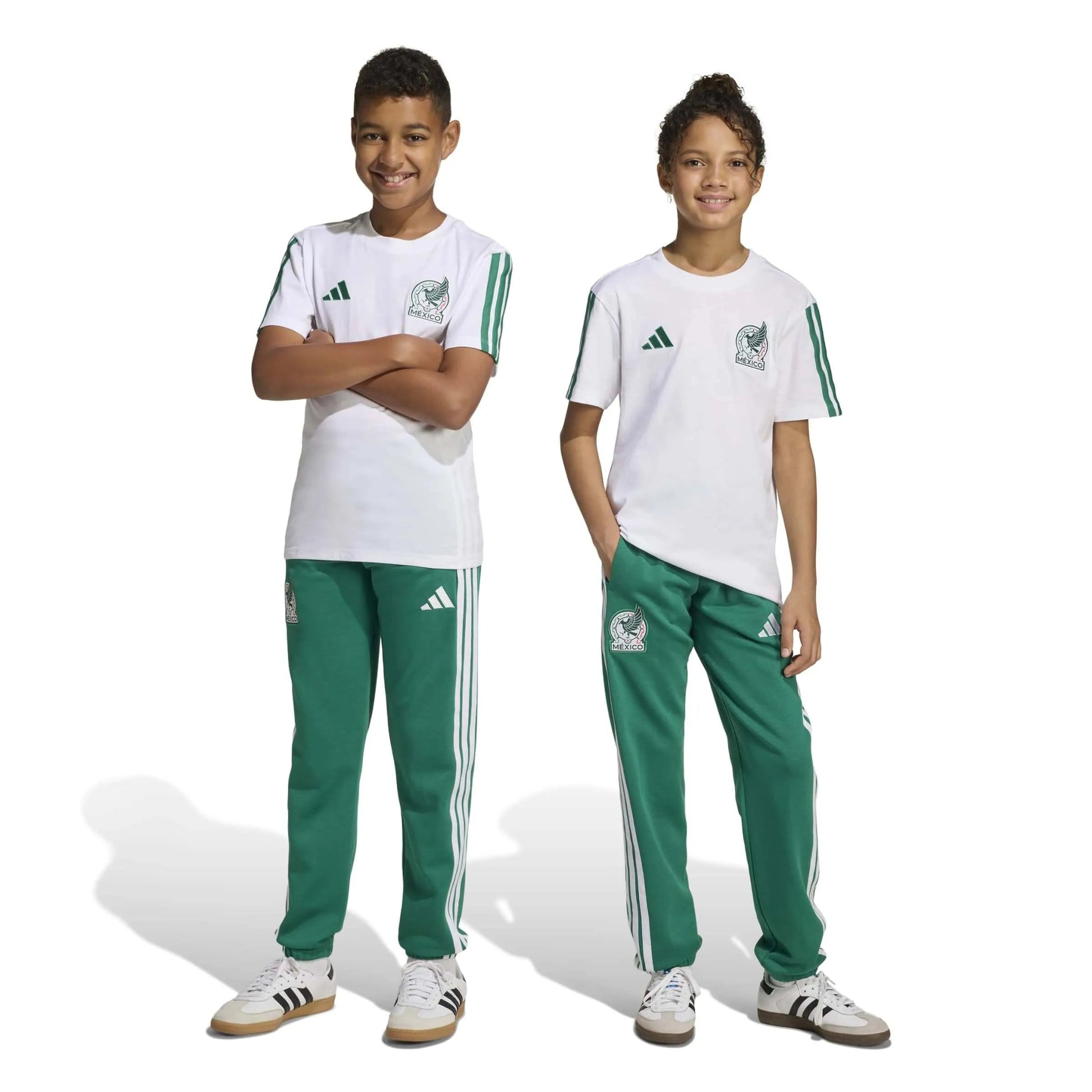 2026 Mexico Youth Pants Bold Green - Adidas