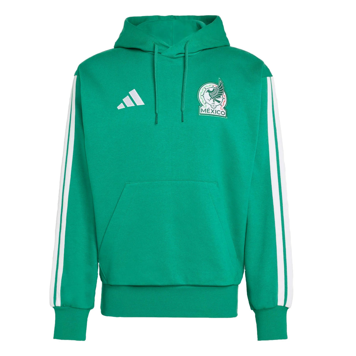 2026 Mexico Men's DNA Hoodie Bold Green - Adidas