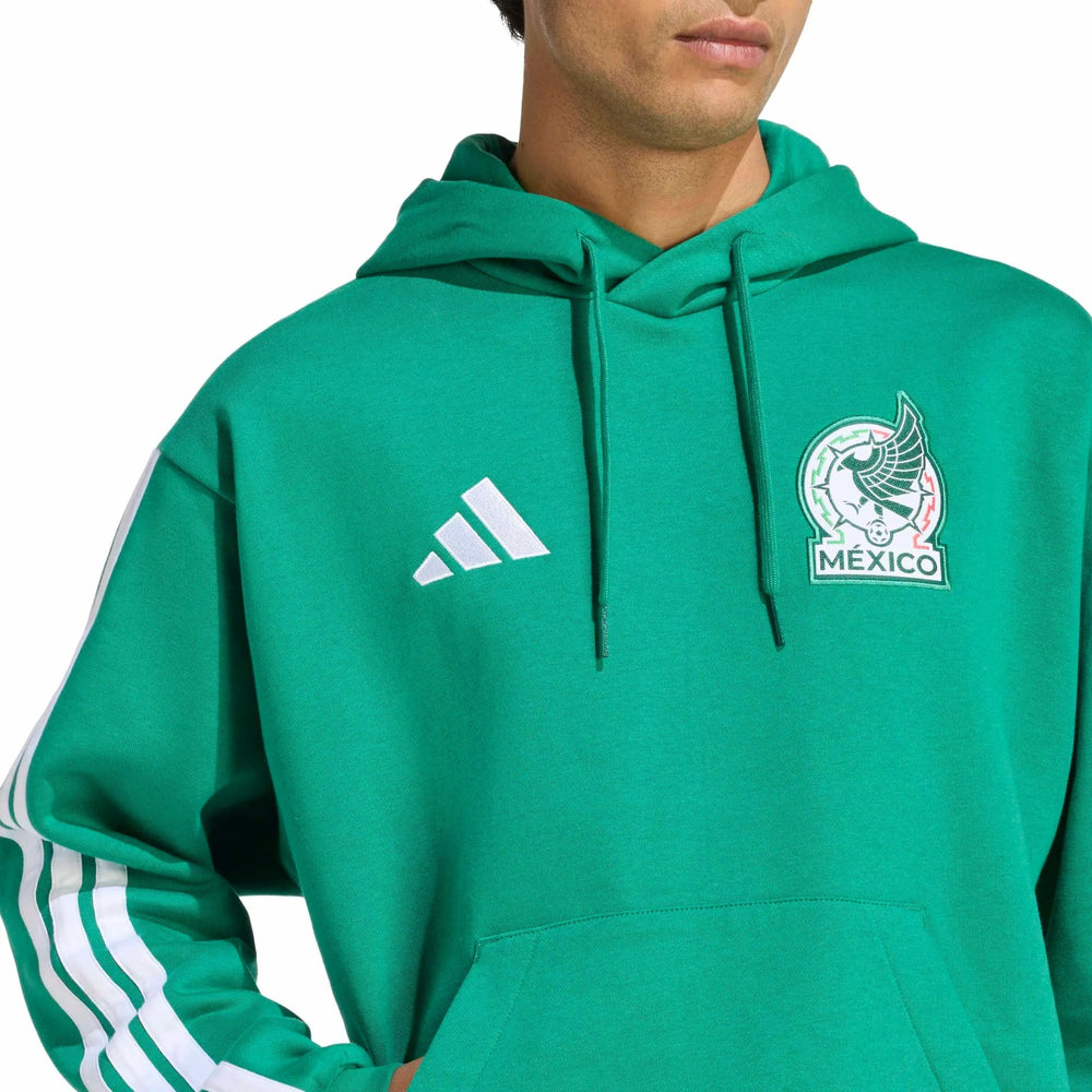 2026 Mexico Men's DNA Hoodie Bold Green - Adidas