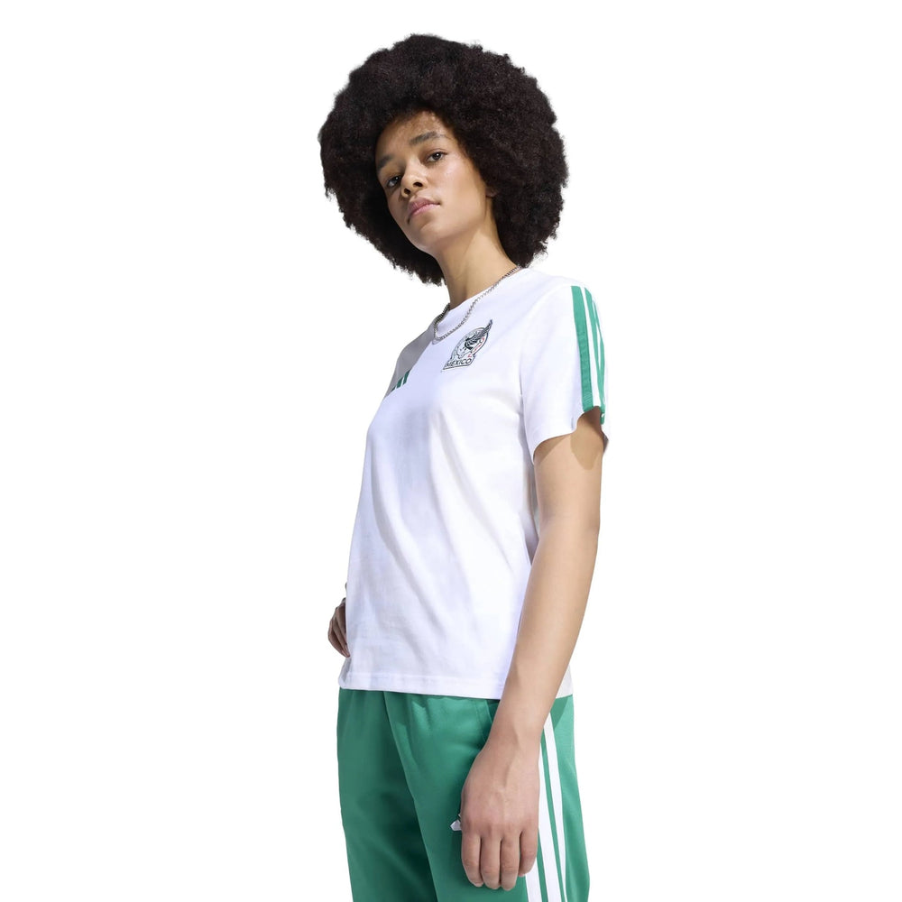 2026 Mexico Women's Tee White - Adidas