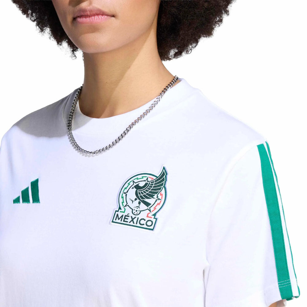 2026 Mexico Women's Tee White - Adidas
