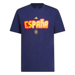 2026 Spain Men's World Cup HJH Tee Dark Blue - Adidas
