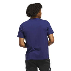 2026 Spain Men's World Cup HJH Tee Dark Blue - Adidas