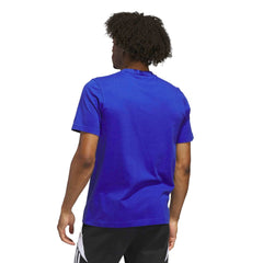 2026 Italy Men's World Cup HJH Tee Semi Lucid Blue - Adidas