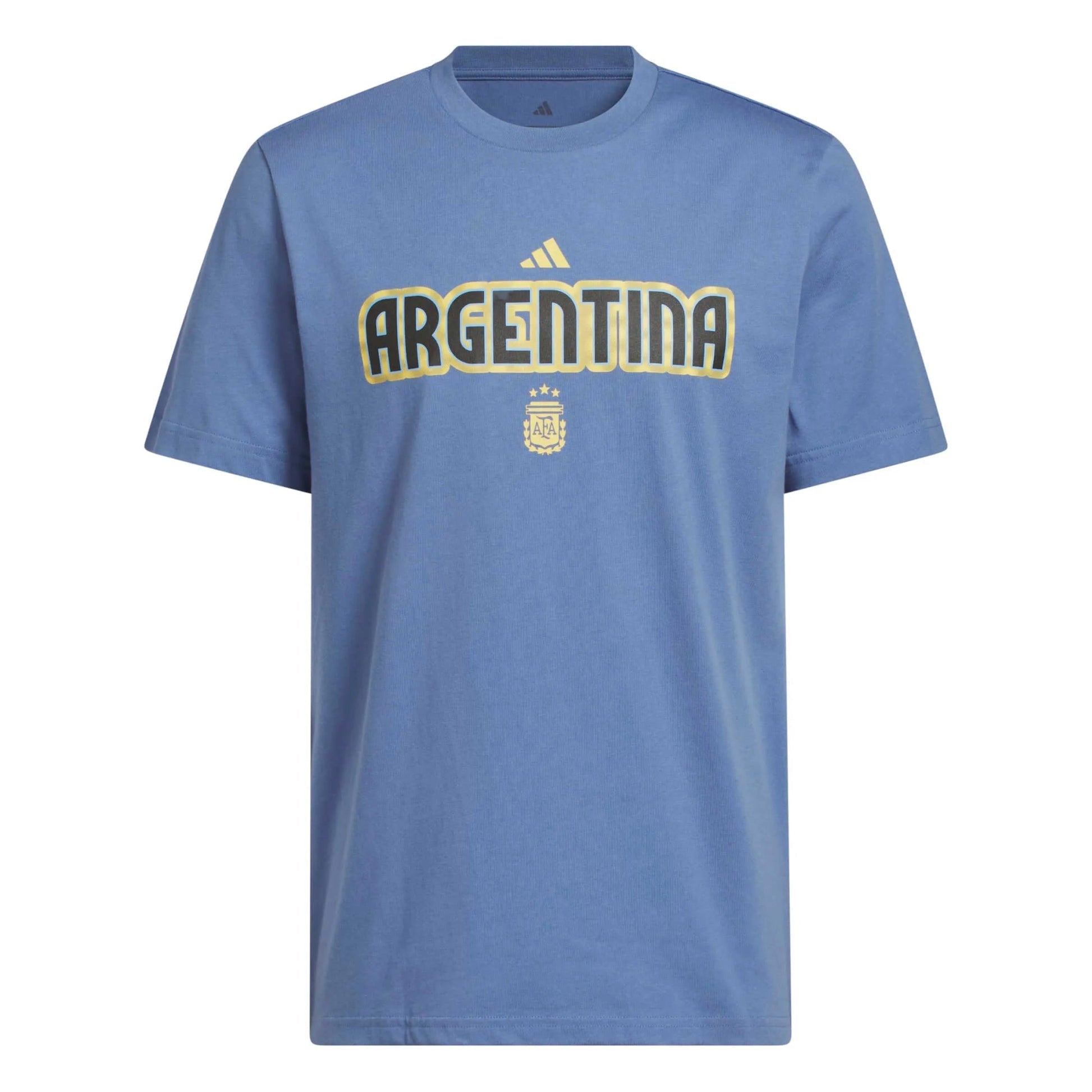 2026 Argentina Men's World Cup HJH Tee Crew Blue - Adidas