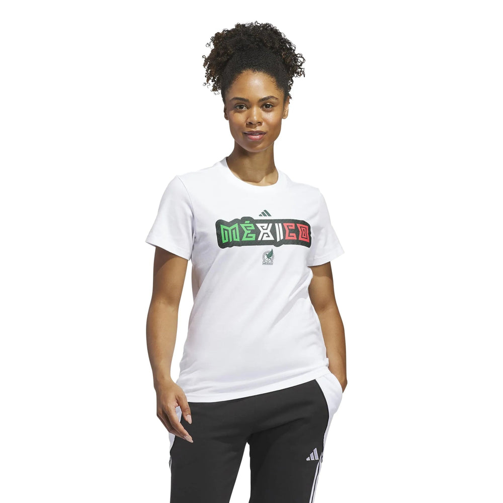 2026 Mexico Women's World Cup HJH Tee White - Adidas