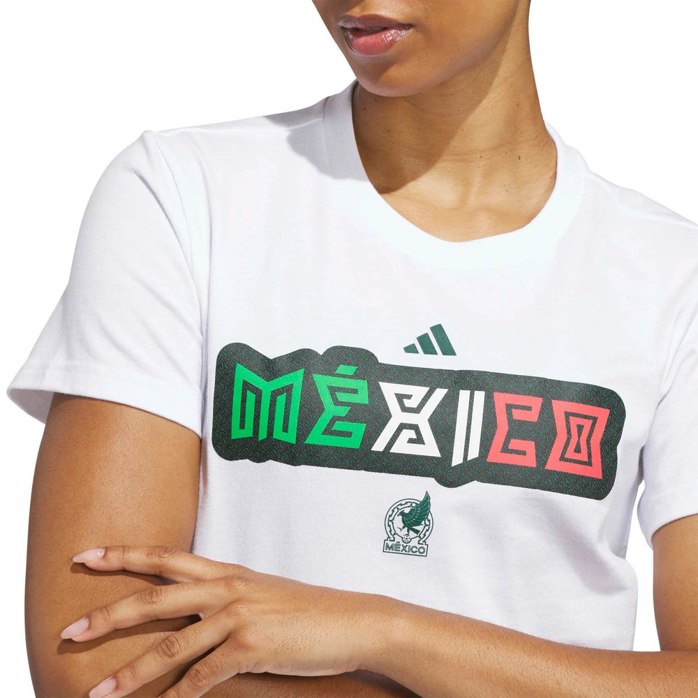 2026 Mexico Women's World Cup HJH Tee White - Adidas