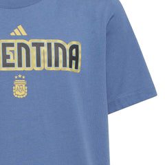 2026 Argentina Youth World Cup HJH Tee Crew Blue - Adidas