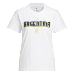 2026 Argentina Women's World Cup HJH Tee White - Adidas