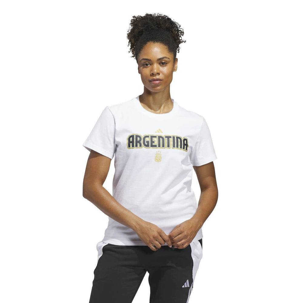 2026 Argentina Women's World Cup HJH Tee White - Adidas