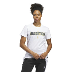 2026 Argentina Women's World Cup HJH Tee White - Adidas