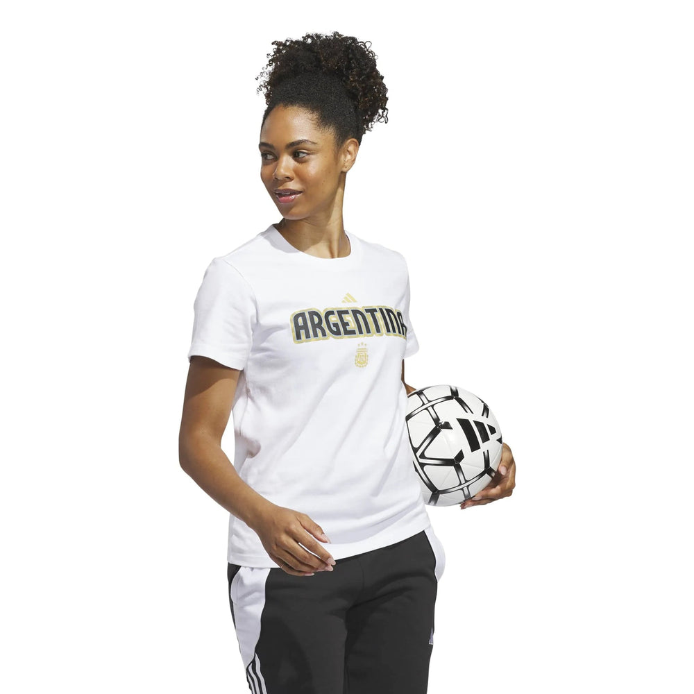 2026 Argentina Women's World Cup HJH Tee White - Adidas