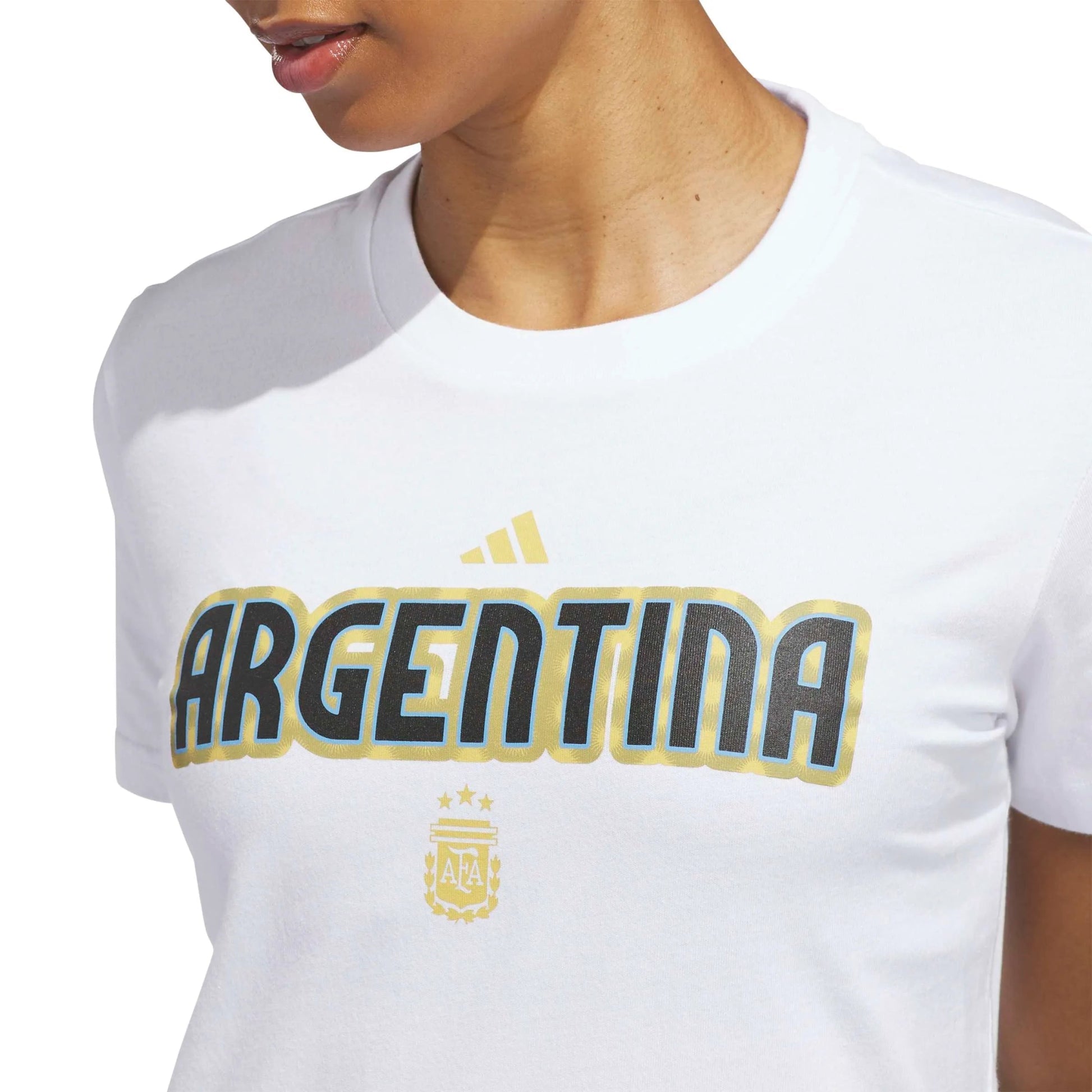 2026 Argentina Women's World Cup HJH Tee White - Adidas