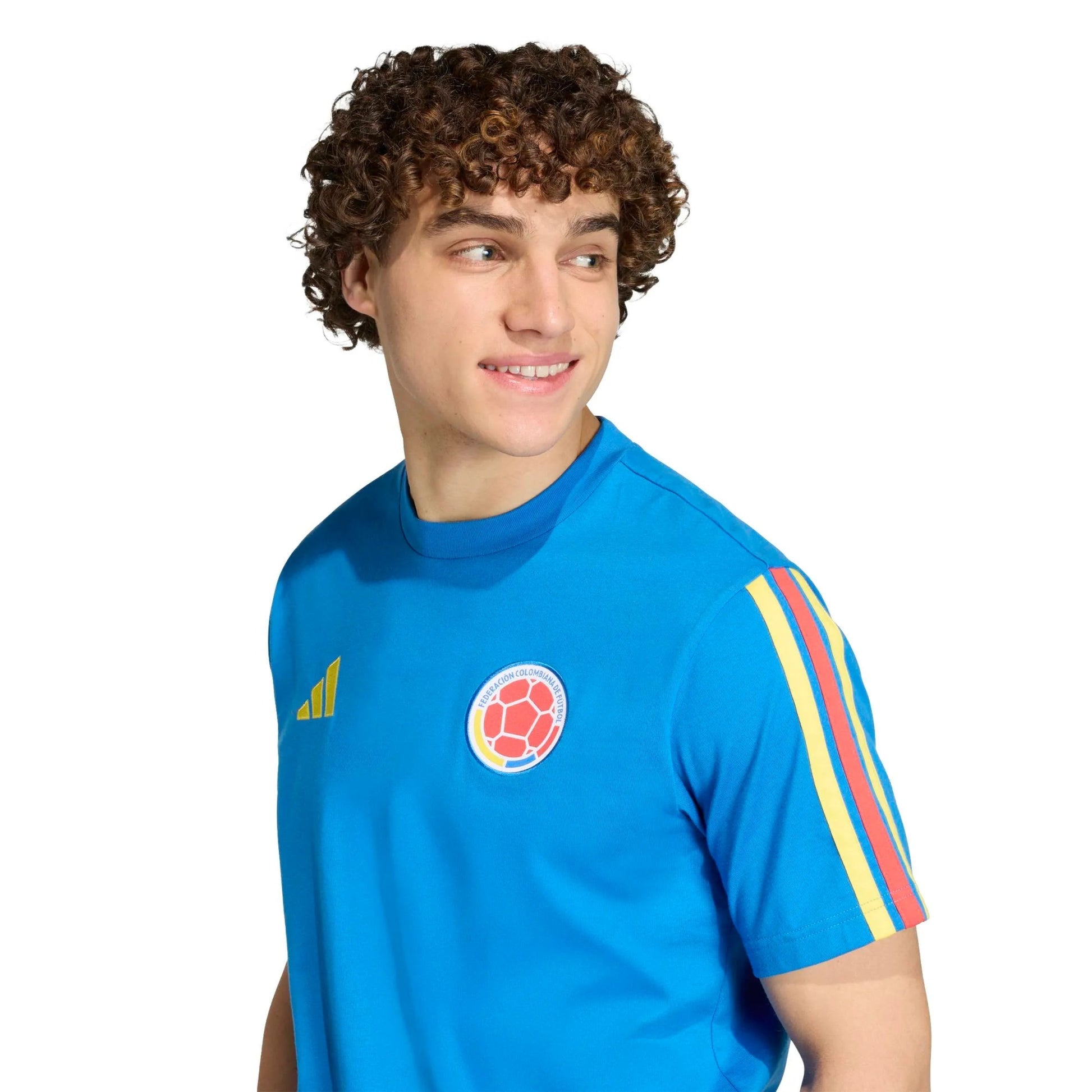 2026 Colombia Men's DNA Tee Bright Royal - Adidas