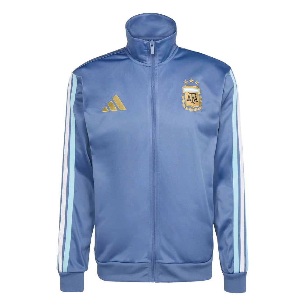 2026 Argentina Men's DNA Track Top Crew Blue - Adidas