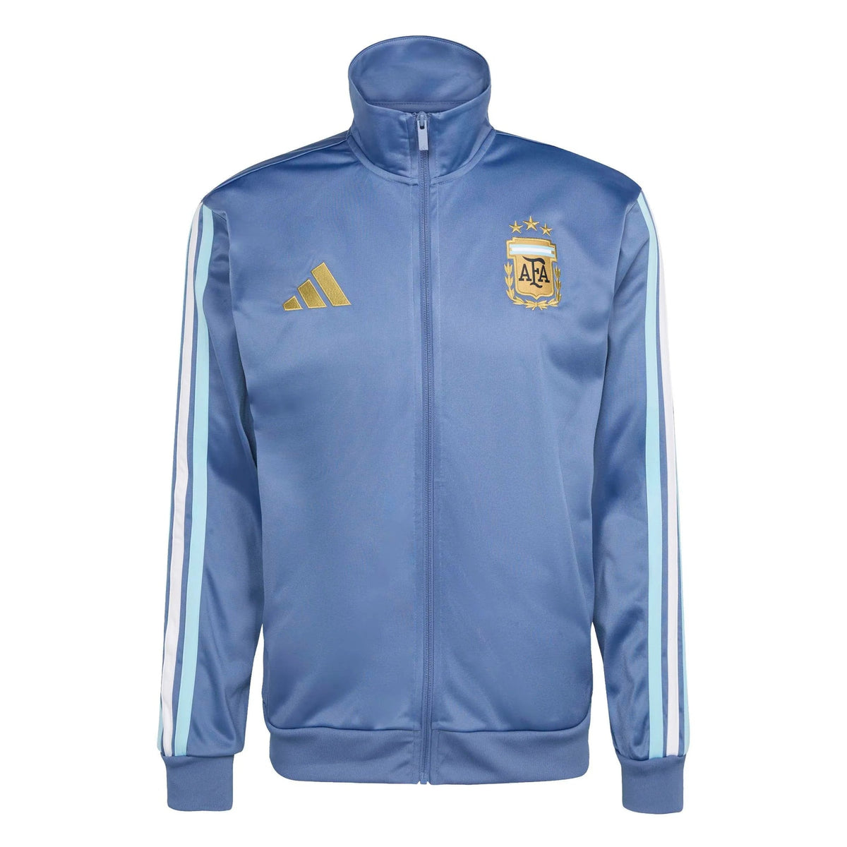 2026 Argentina Men's DNA Track Top Crew Blue - Adidas