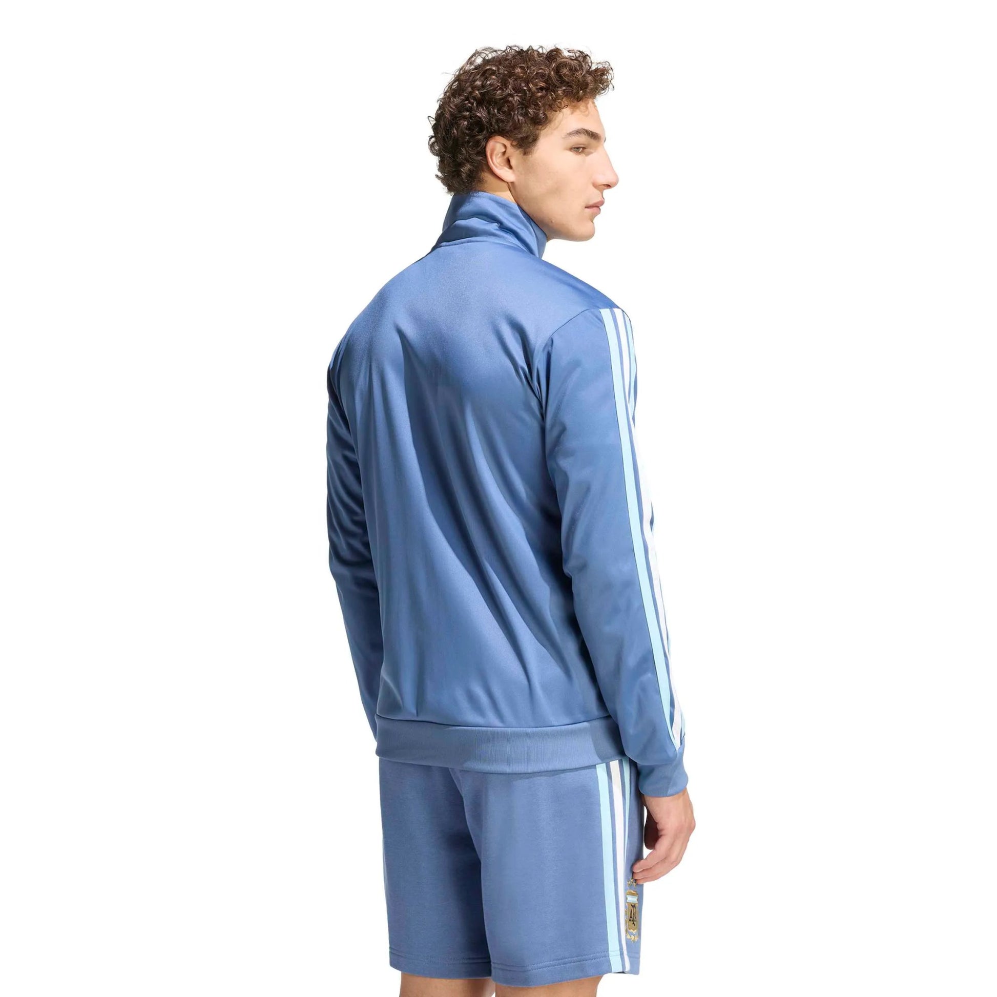 2026 Argentina Men's DNA Track Top Crew Blue - Adidas