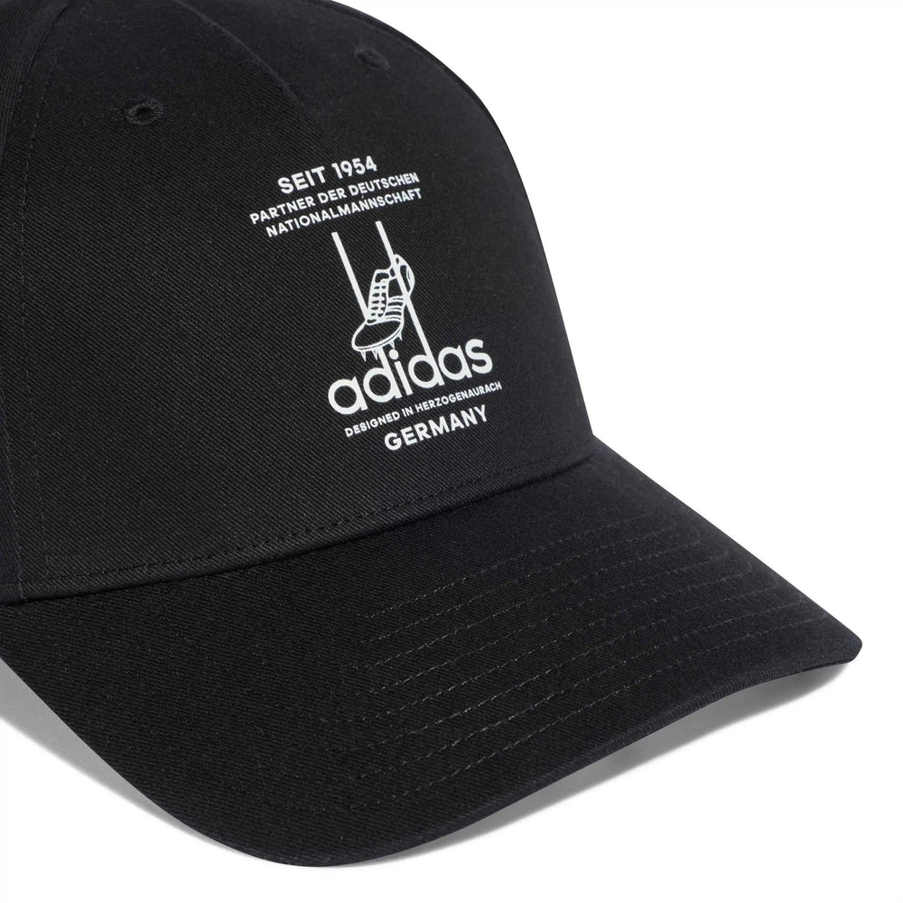2026 Germany Baseball Cap Black / White - Adidas