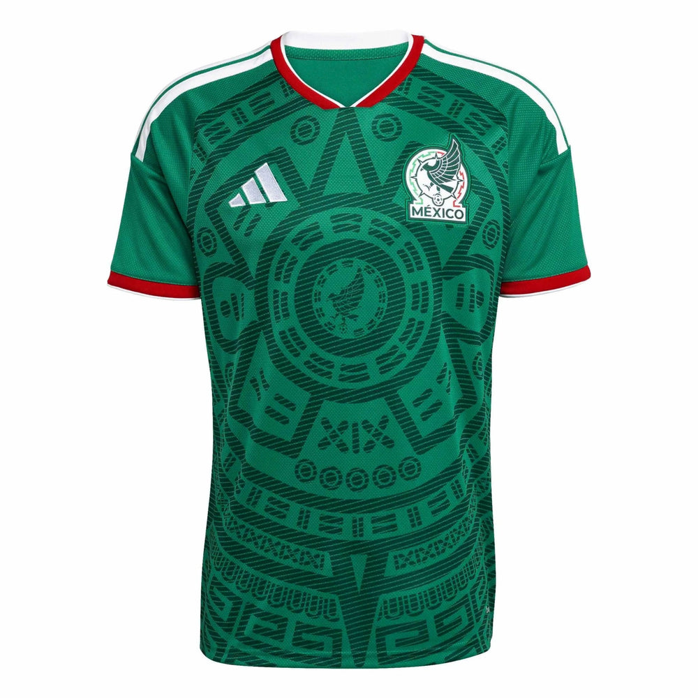 2026 Mexico Men's Stadium Home Soccer Jersey Bold Green - Adidas
