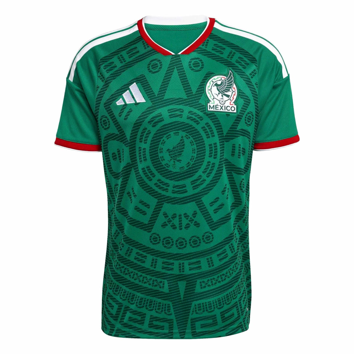 2026 Mexico Men's Stadium Home Soccer Jersey Bold Green - Adidas