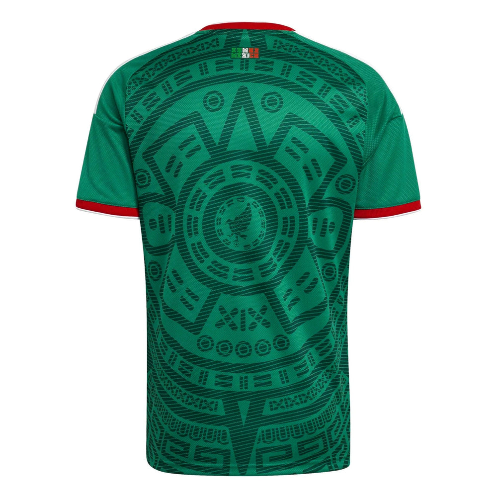 2026 Mexico Men's Stadium Home Soccer Jersey Bold Green - Adidas