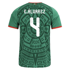 2026 Mexico Men's Stadium Home Soccer Jersey Bold Green - Adidas