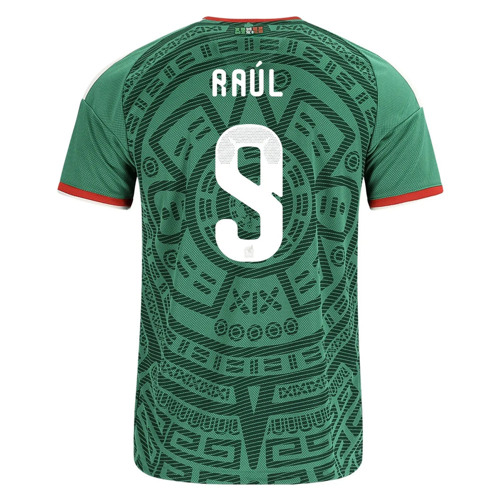2026 Mexico Men's Stadium Home Soccer Jersey Bold Green - Adidas