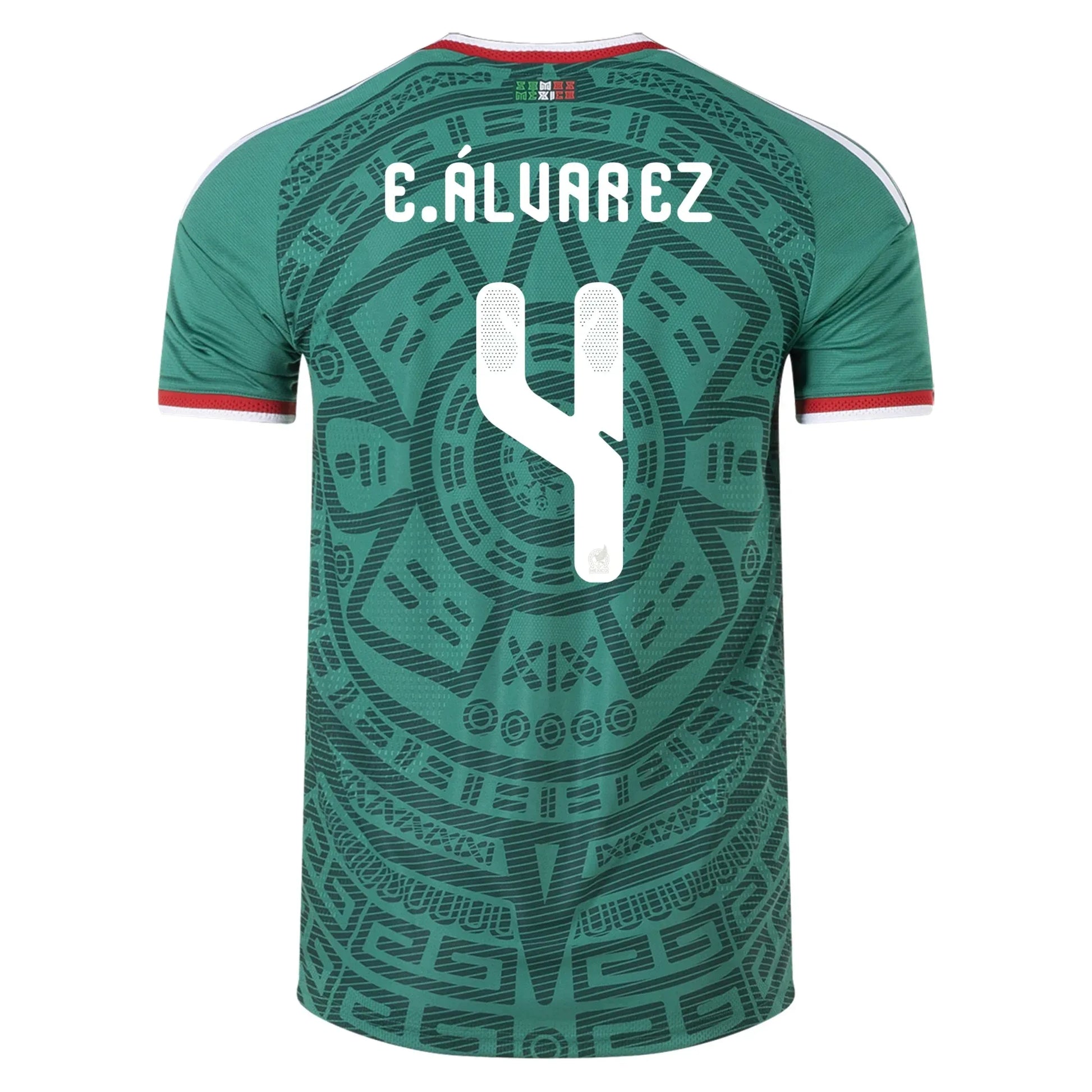 2026 Mexico Men's Authentic Home Soccer Jersey Bold Green - Adidas