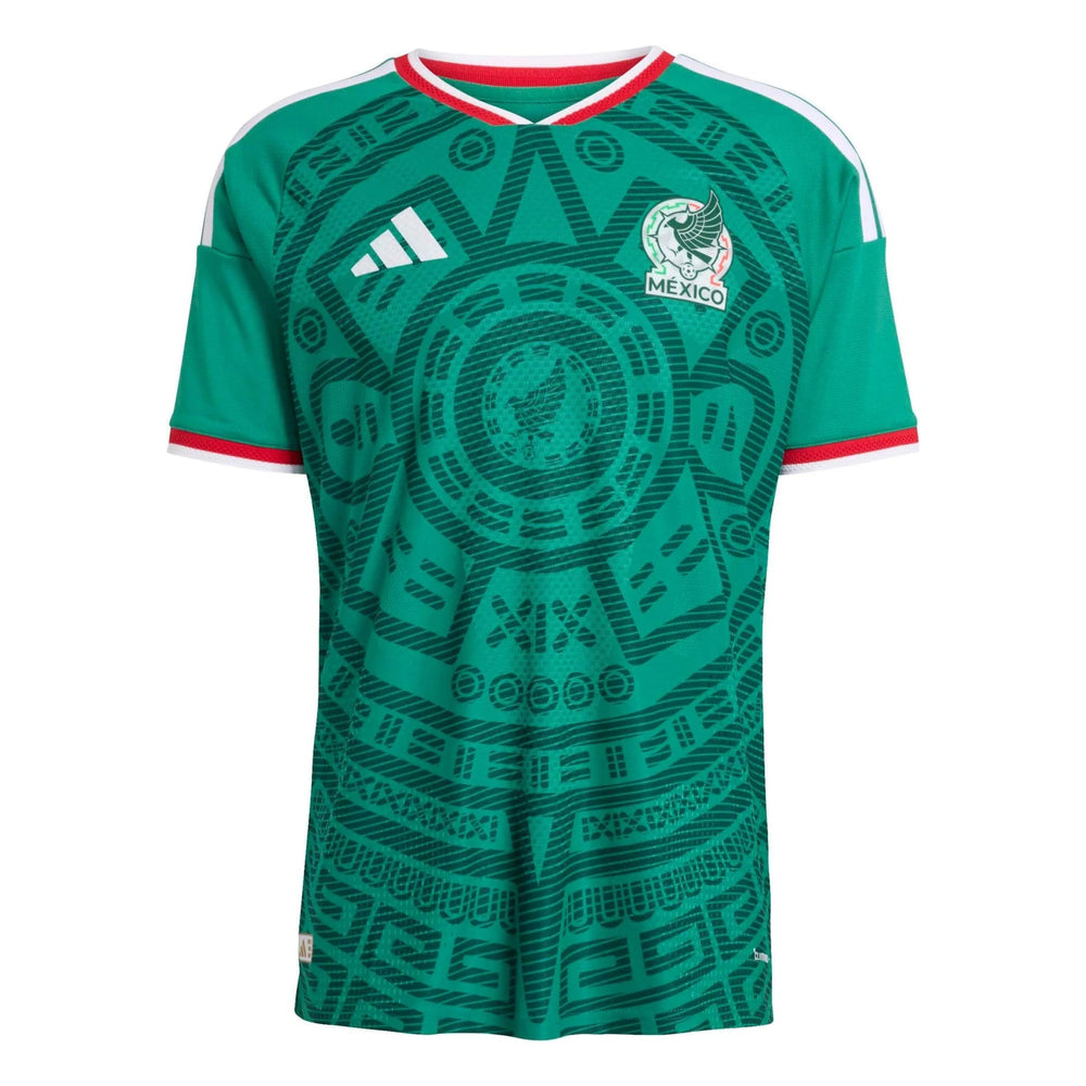 2026 Mexico Men's Authentic Home Soccer Jersey Bold Green - Adidas