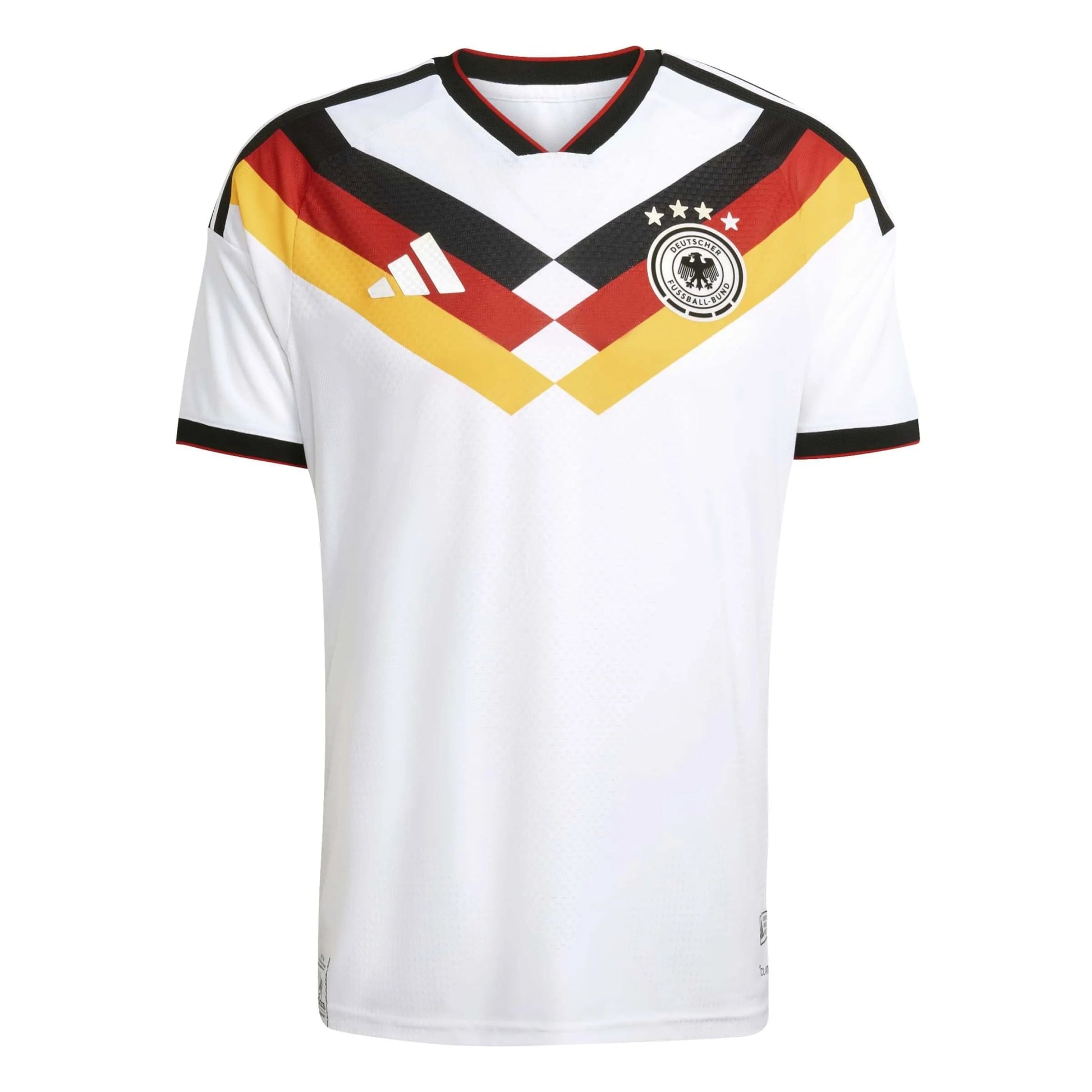 2026 Germany Men's Authentic Home Soccer Jersey White - Adidas