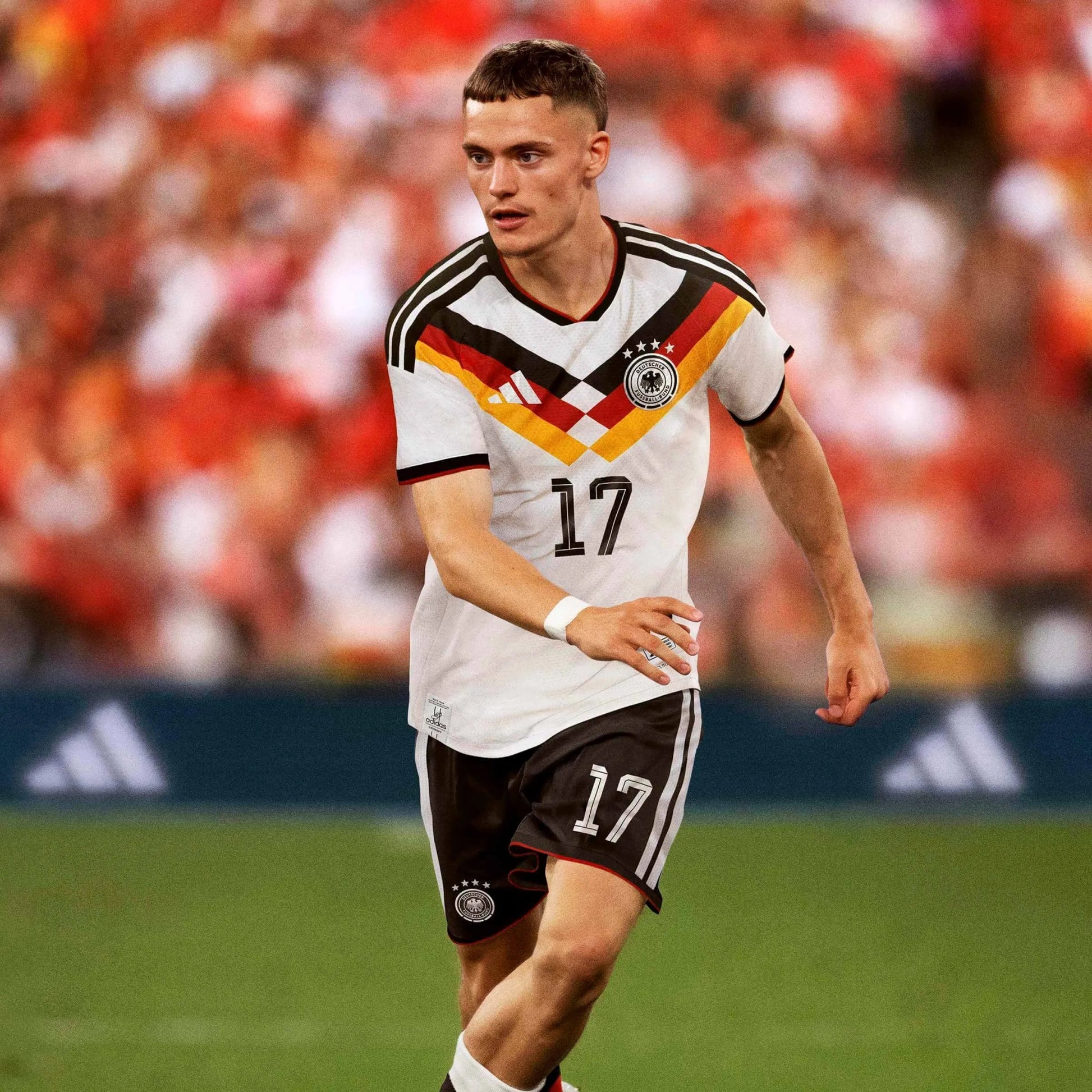 2026 Germany Men's Authentic Home Soccer Jersey White - Adidas