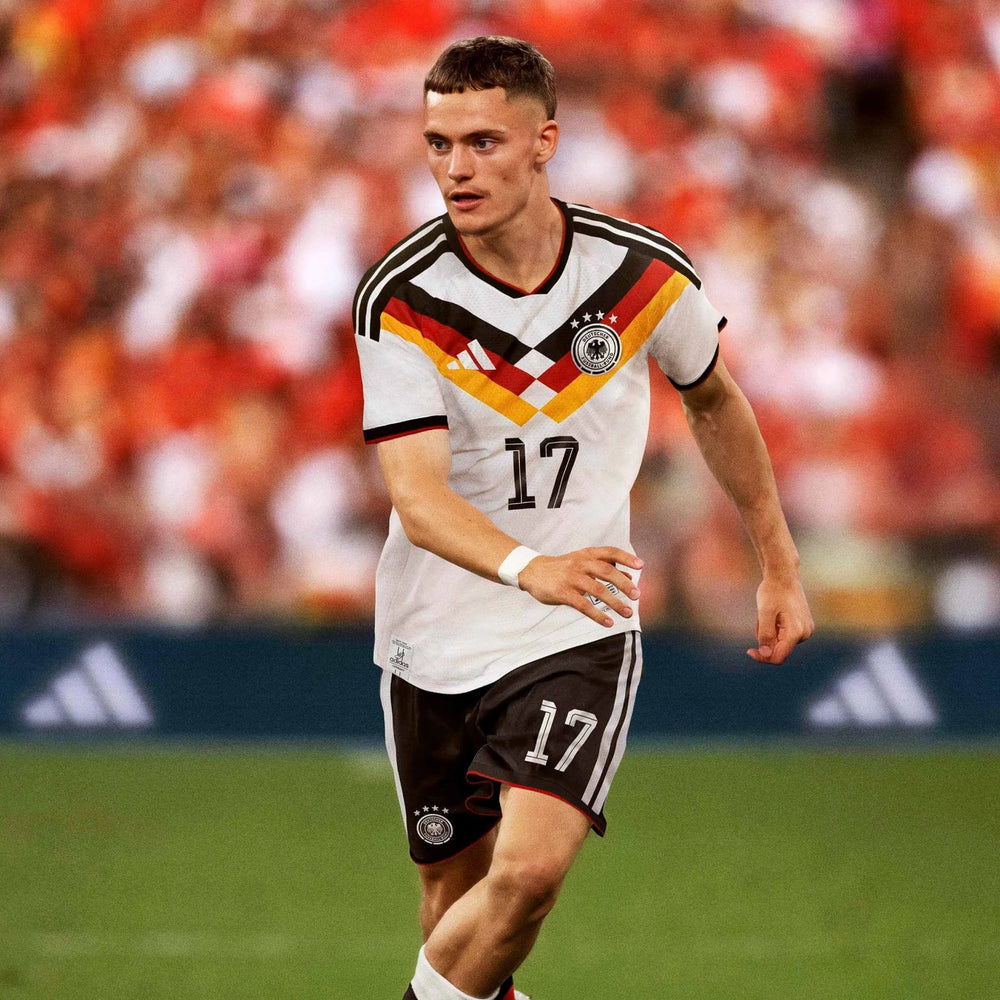 2026 Germany Men's Authentic Home Soccer Jersey White - Adidas