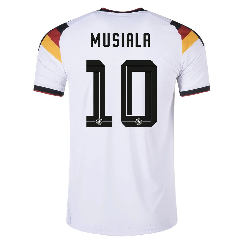 2026 Germany Men's Authentic Home Soccer Jersey White - Adidas