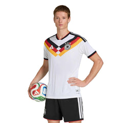2026 Germany Men's Authentic Home Soccer Jersey White - Adidas
