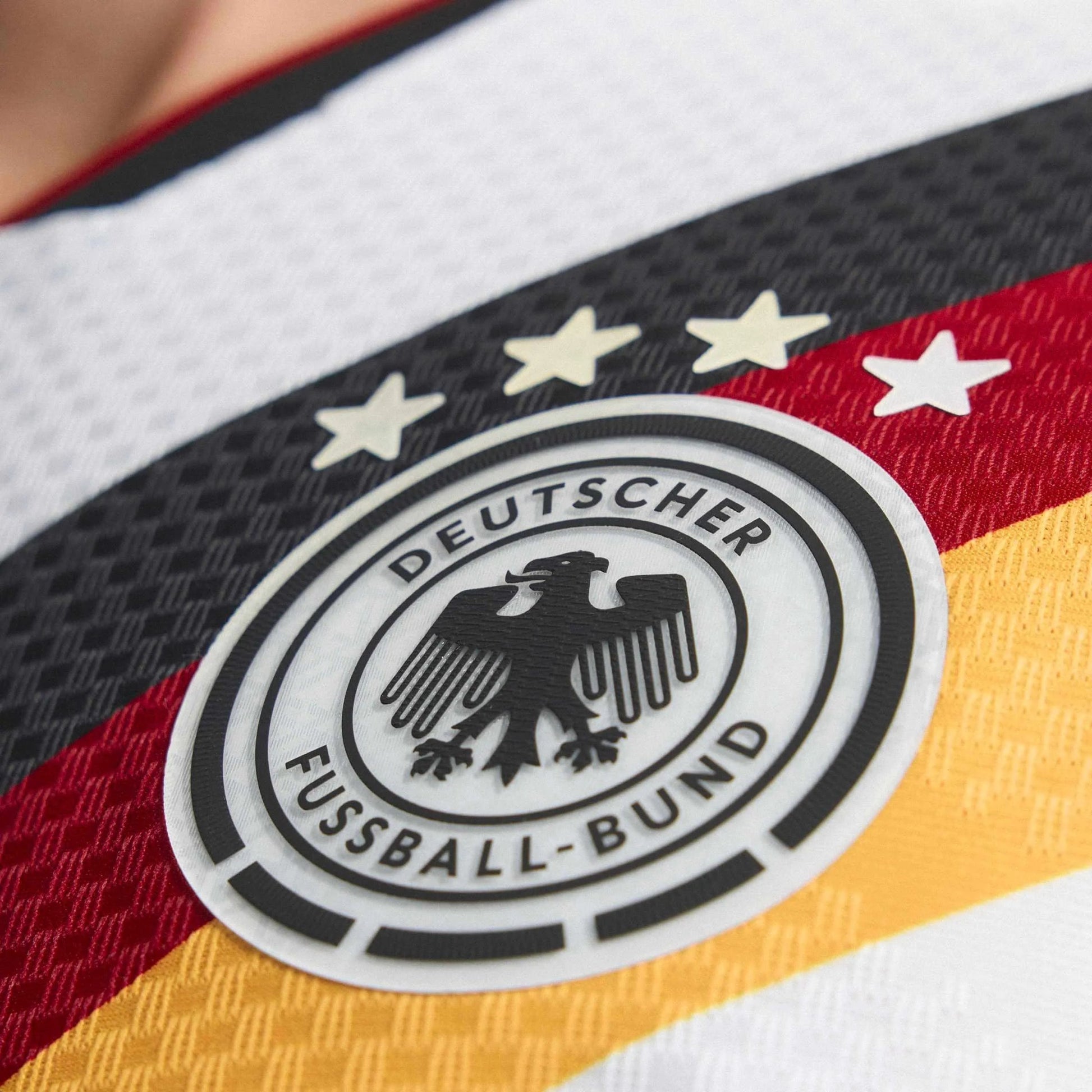 2026 Germany Men's Authentic Home Soccer Jersey White - Adidas