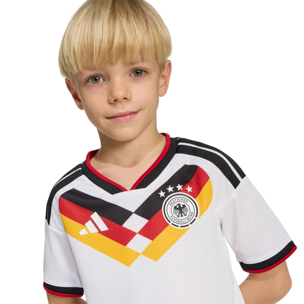 2026 Germany Kid's Home Mini Kit White - Adidas