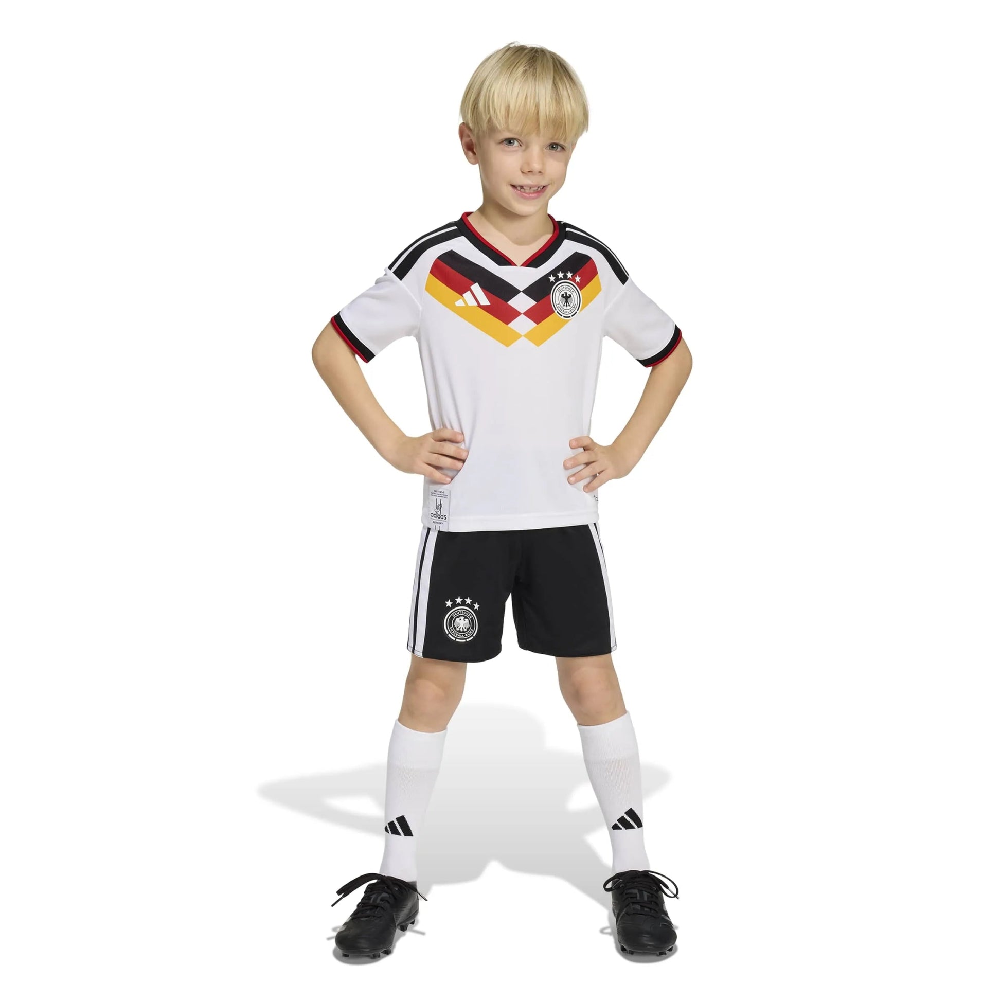 2026 Germany Kid's Home Mini Kit White - Adidas