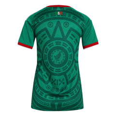2026 Mexico Women's Stadium Home Soccer Jersey Bold Green - Adidas