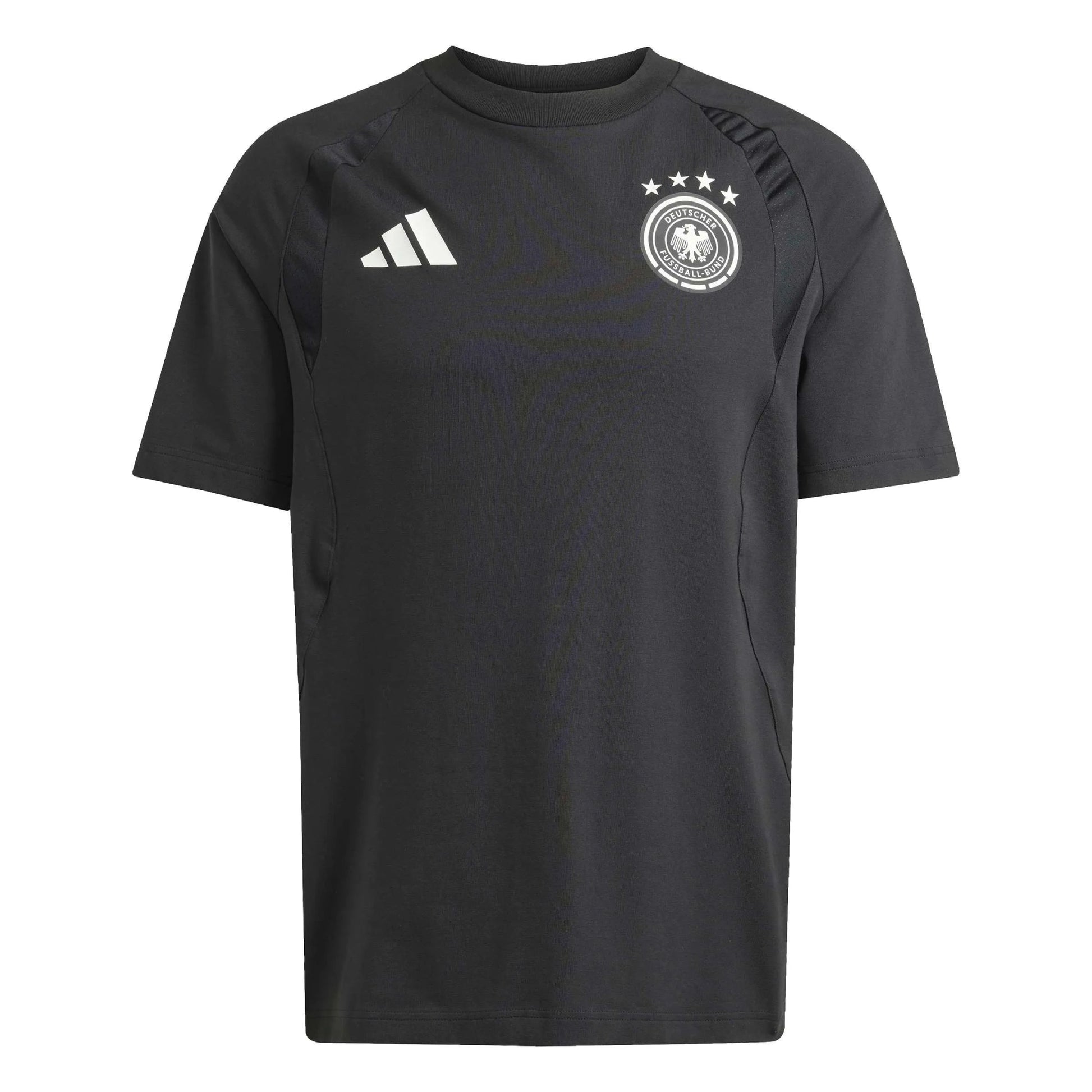 2026 Germany Men's Tiro Travel Tee Black - Adidas