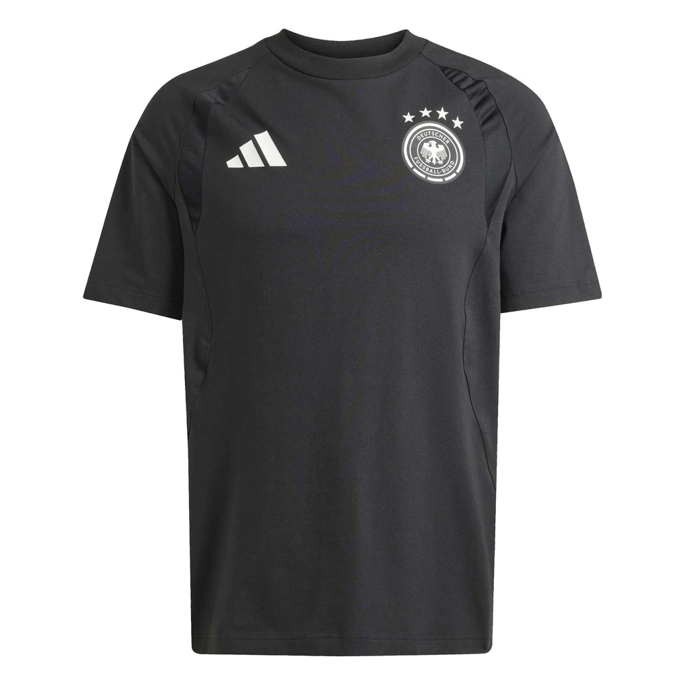 2026 Germany Men's Tiro Travel Tee Black - Adidas