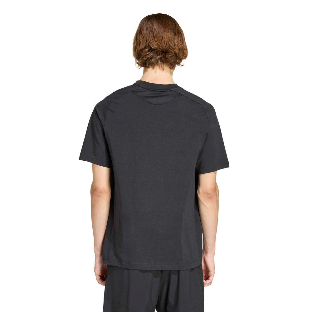 2026 Germany Men's Tiro Travel Tee Black - Adidas