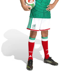 2026 Mexico Youth Home Shorts White - Adidas