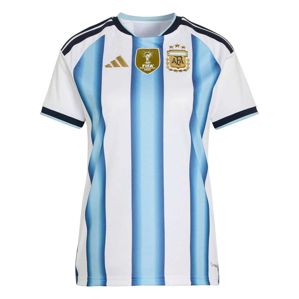 2026 Argentina Women's Stadium Home Soccer Jersey White / Icey Blue / Light Blue - Adidas